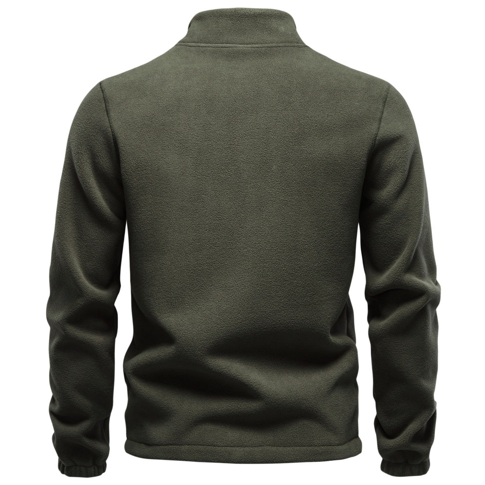 Men's Thick Polar Fleece Casual Warm Fleece Sweatshirt