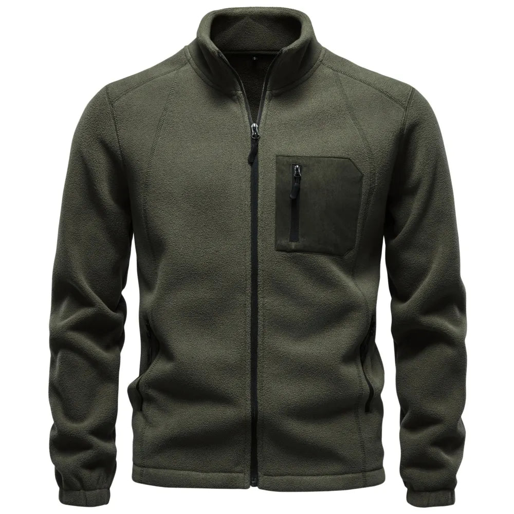 Men's Thick Polar Fleece Casual Warm Fleece Sweatshirt