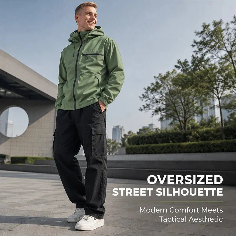 Men's Outdoor Waterproof Hooded Jacket