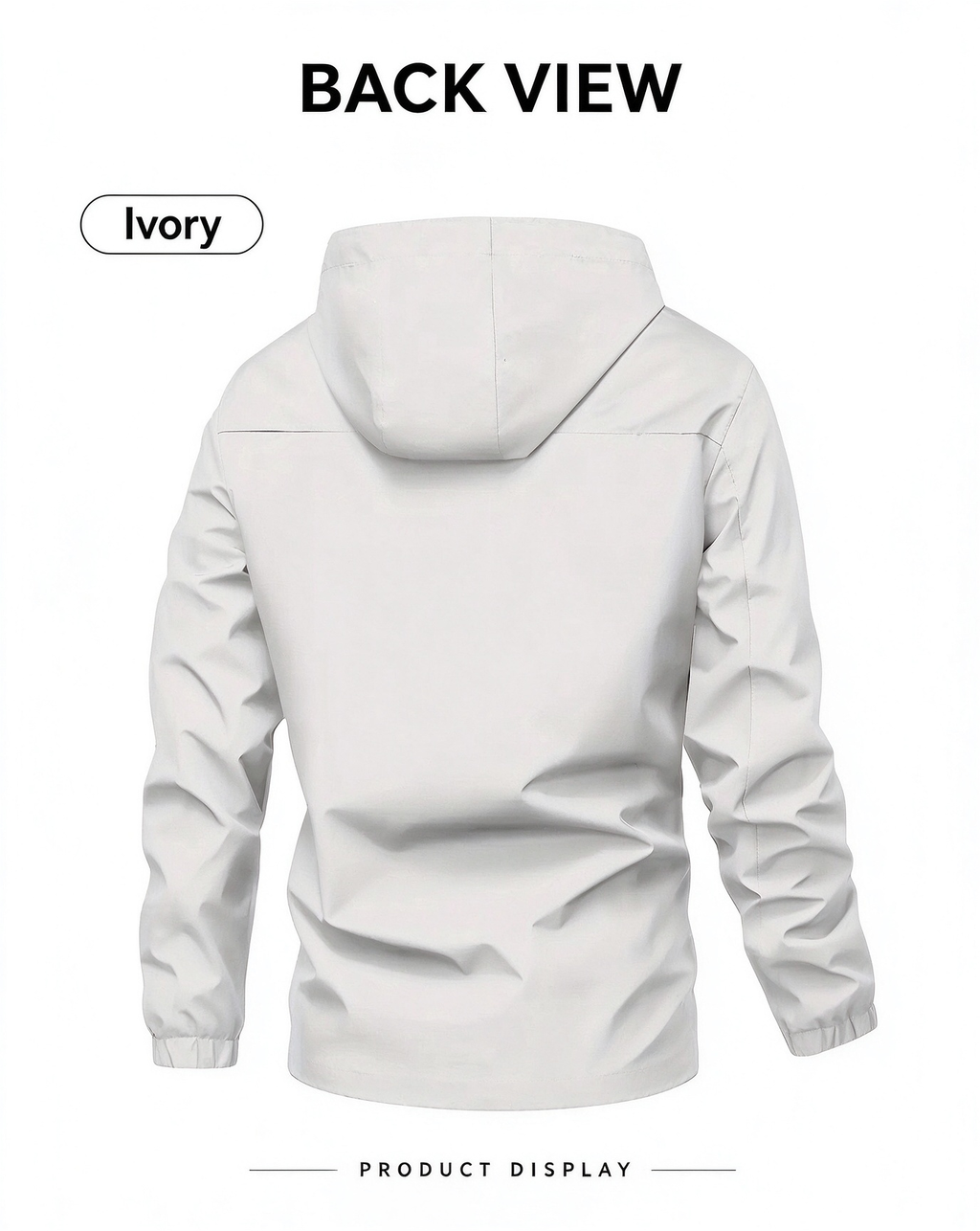 Men’s Outdoor Wind Jacket with Removable Hood